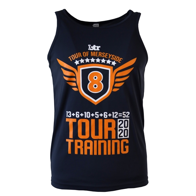 Picture of Unisex TOUR OF MERSEYSIDE 2020 Ultra Cool Vest in Navy