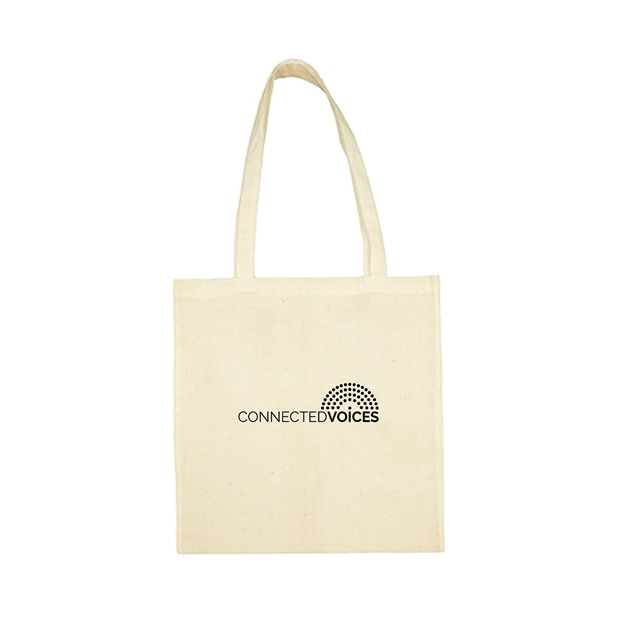 Picture of Connected Voices Cotton Shopper Bag