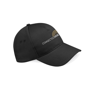 Picture of Connected Voices 5 Panel Baseball Cap Full Logo Design