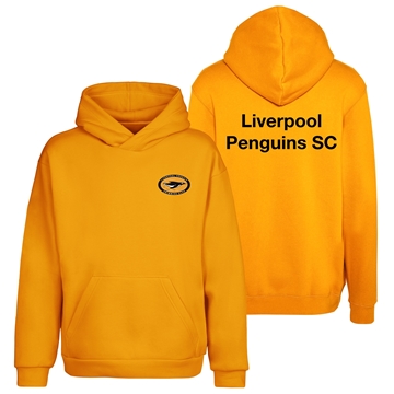 Picture of Liverpool Penguins Orange Childrens Hooded Sweatshirt