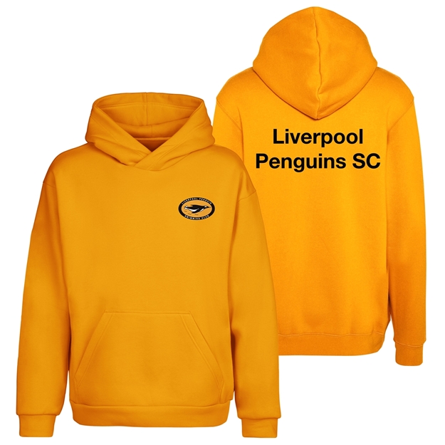 Picture of Liverpool Penguins Orange Childrens Hooded Sweatshirt