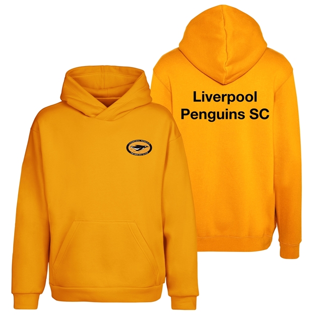 Picture of Liverpool Penguins Orange Childrens Hooded Sweatshirt