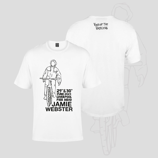 Jamie Webster Pier Head Design White T-SHirt