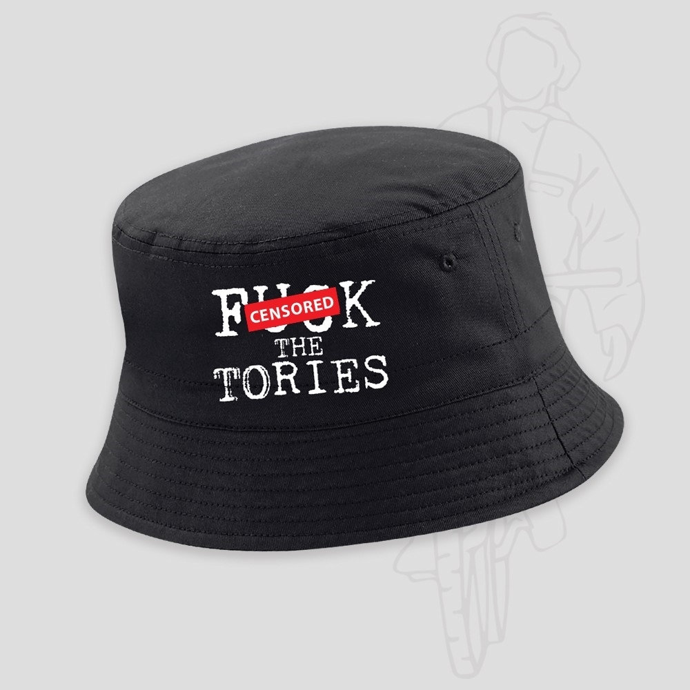 Wildthang Jamie ster F*CK The Tories Bucket Hats (OUT OF